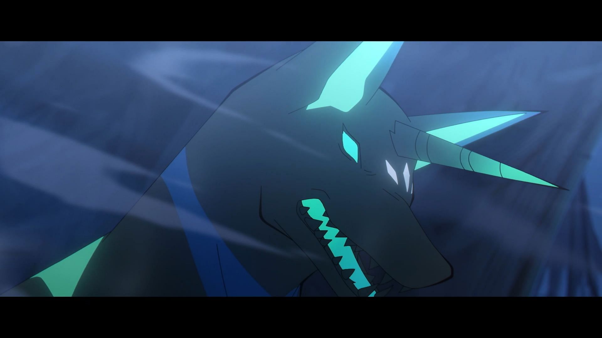 The dog-like massive monster in To Be Hero X episode 12 (Image via Pb Animation, LAN Studio, Paper Plane Animation Studio)